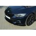 Накладка сплиттер на передний бампер на BMW 4 F32 M-Pack